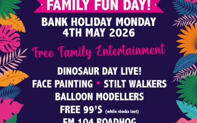 Family Fun Day – Bank Holiday Monday, 4th May